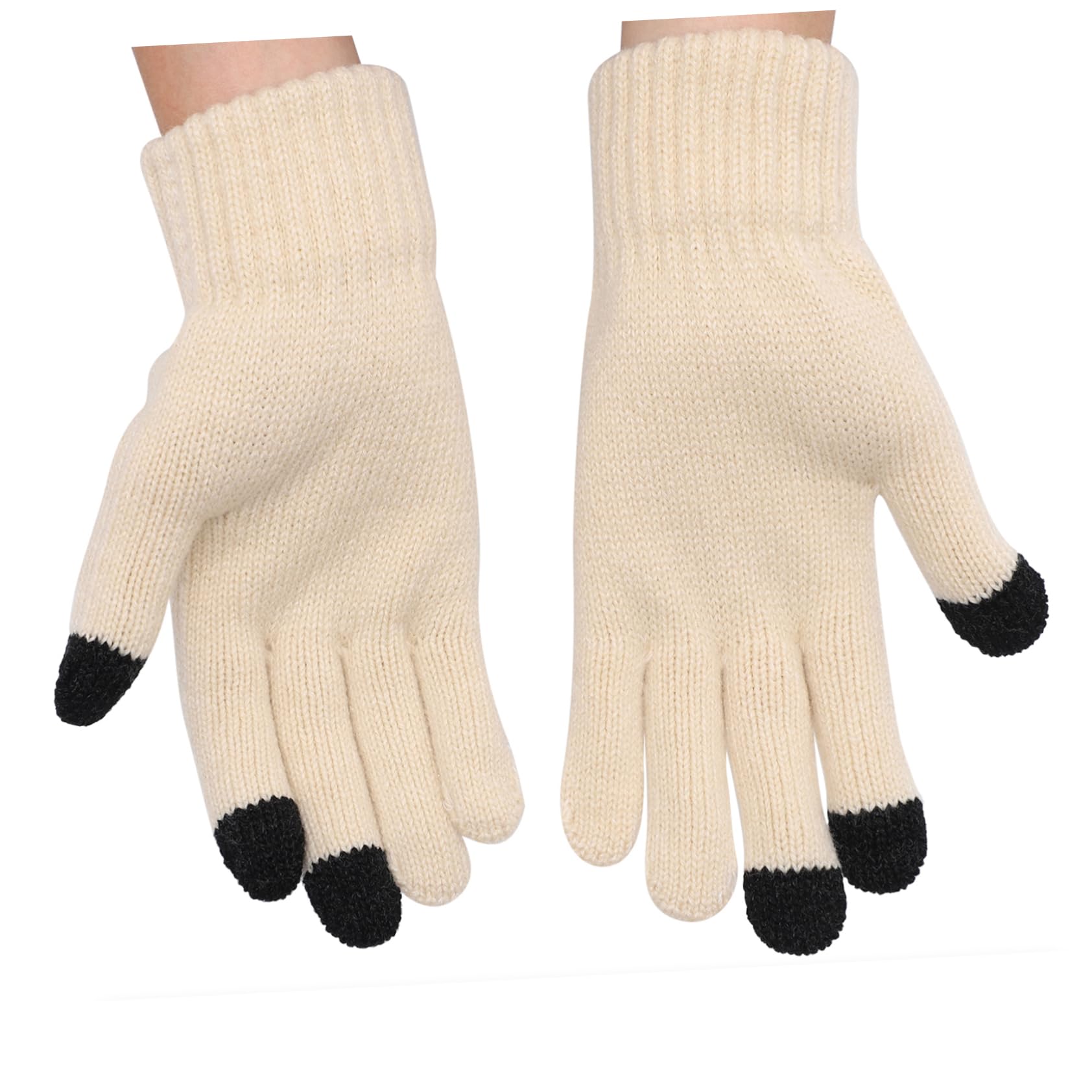 FOMIYES Gorro De Lana Bufanda Guantes Tres Guantes Sombreros De Invierno Gorro De Invierno Bufanda De Mujer Trajes De Invierno Para Mujer Mitones Bufanda De Punto Guantes