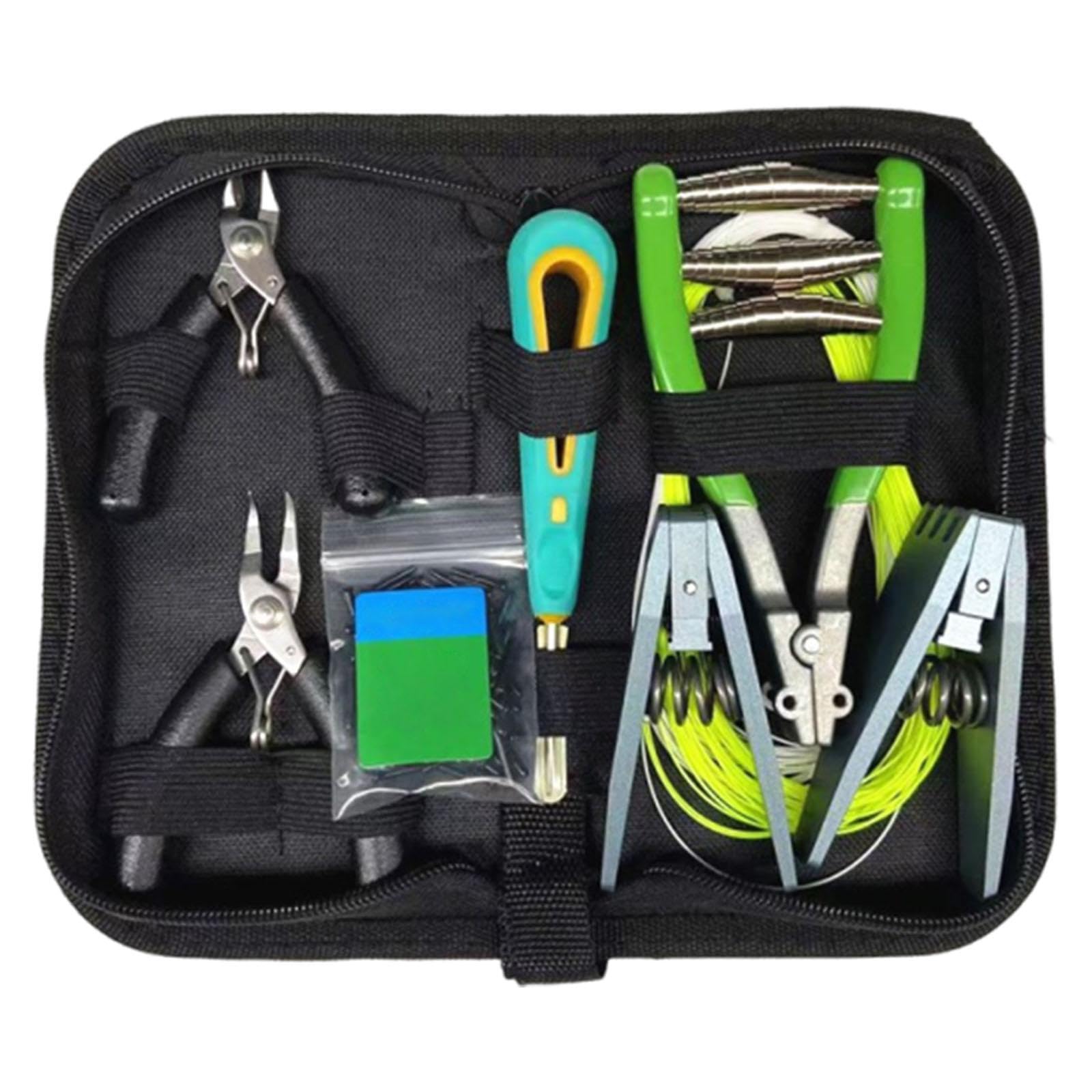 Kit D'outils pour Corder Une Raquette de Tennis - Outil Indispensable avec Sac de Rangement Robuste