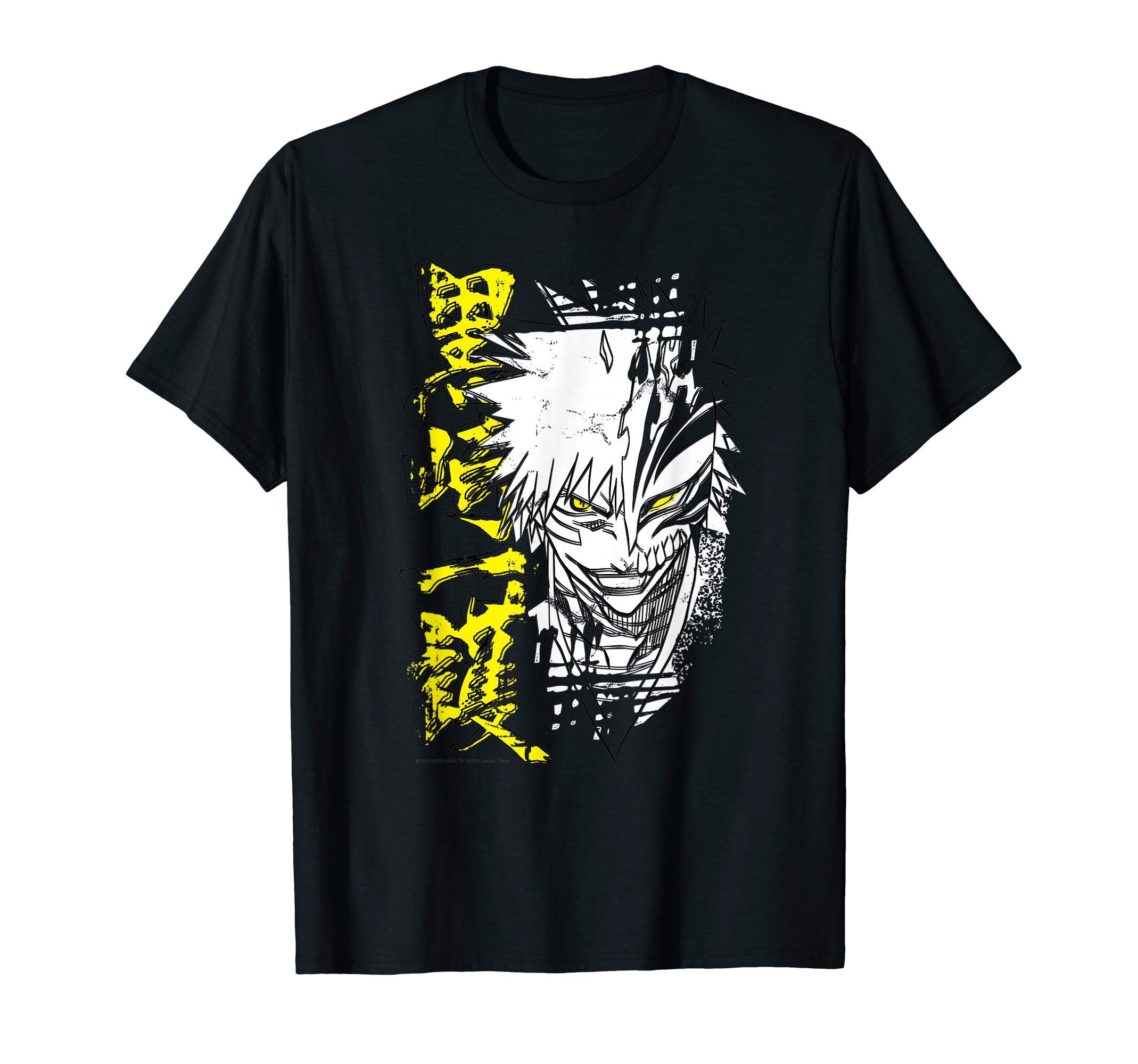 Bleach Ichigo Hollow Outline Sketch Anime T-Shirt