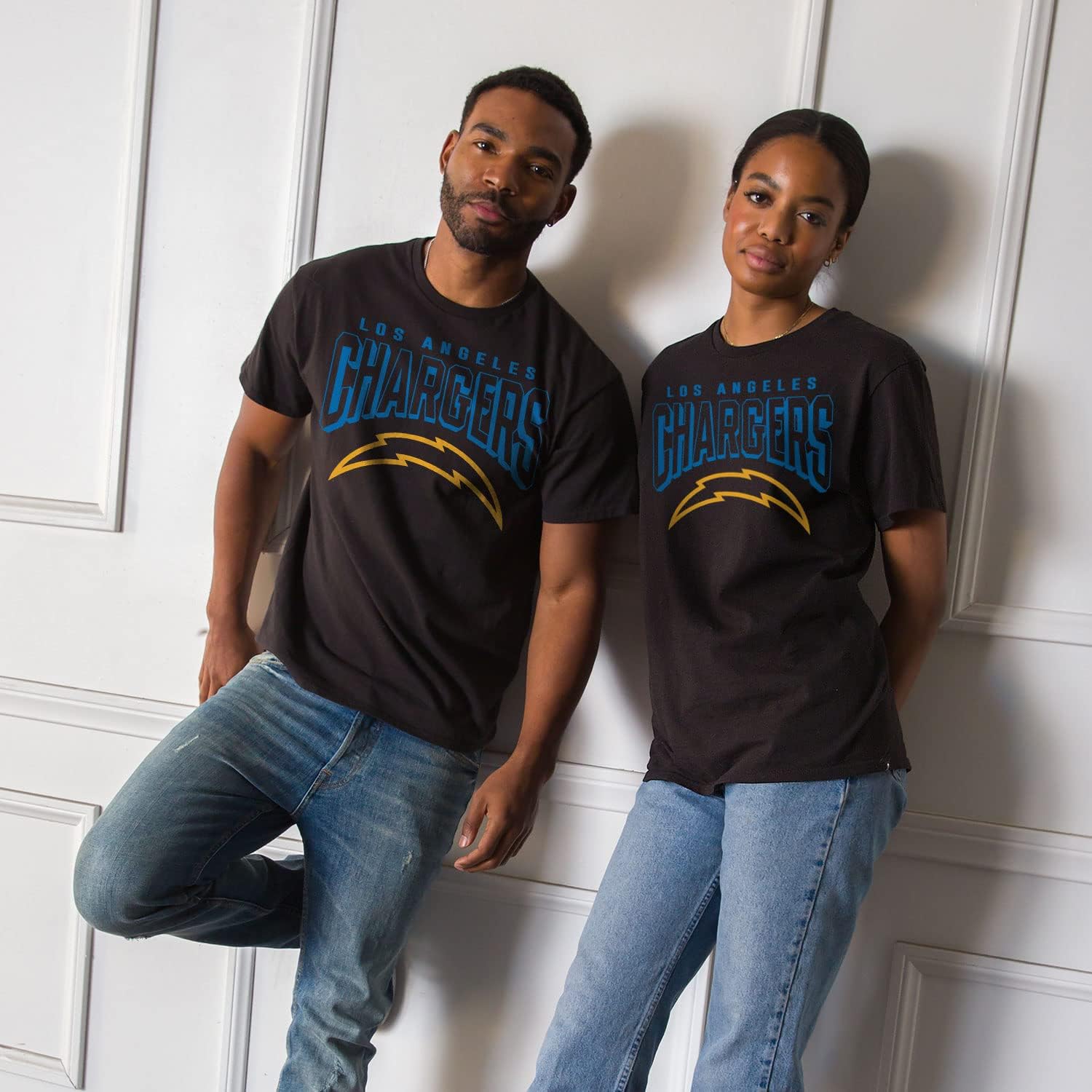 Junk Food Clothing x NFL - Bold Logo - Short Sleeve Fan Shirt for Men and Women - Officially Licensed NFL Apparel - Image 3