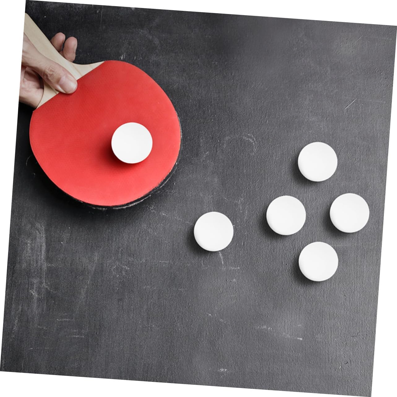 Toyvian High Bounce Table Tennis Balls Durable Practice Balls for Training and Skill Development for Beginners