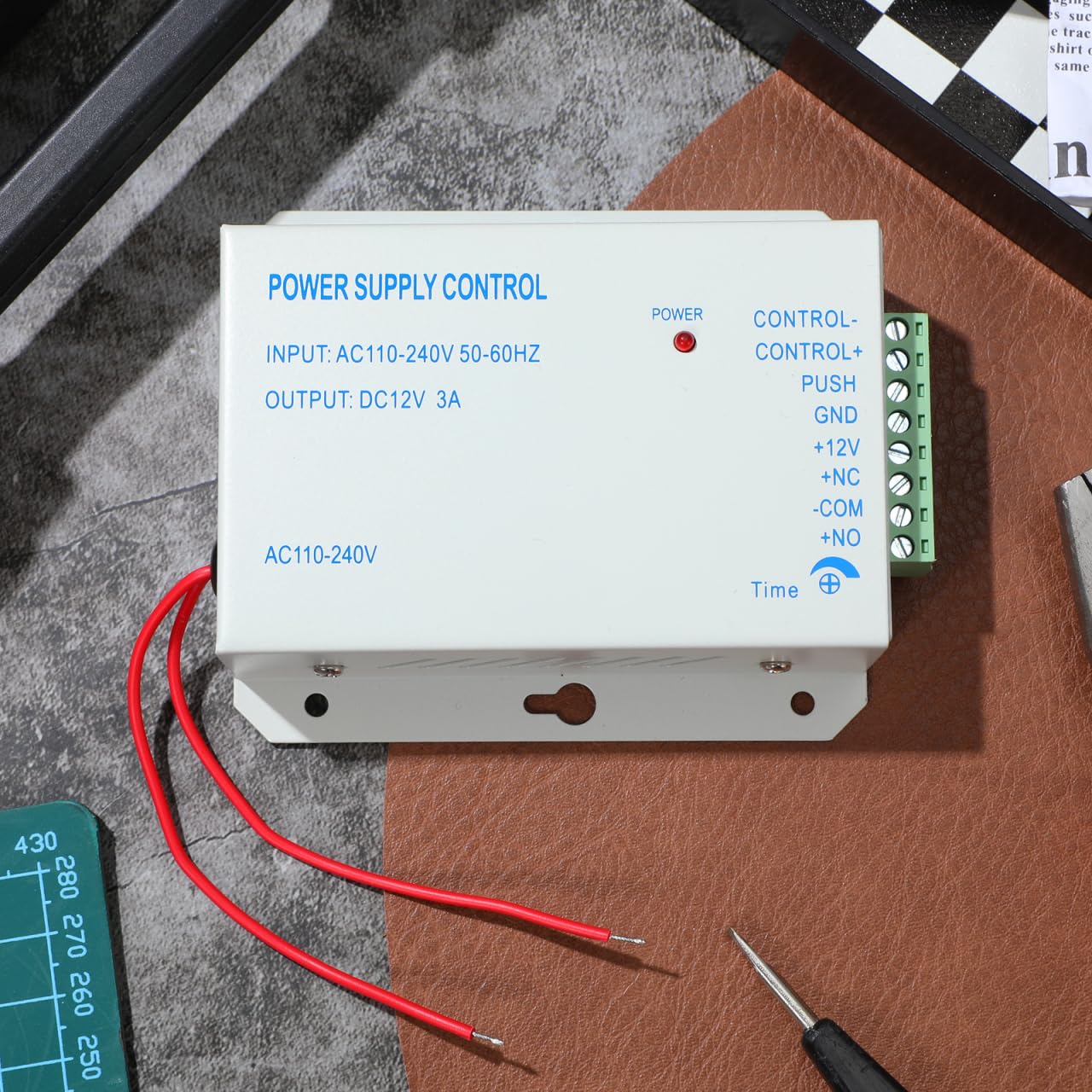 Professional 110-240 V a DC 12 V 3 A Power Supply Control per porta Access Control – 1 pezzo