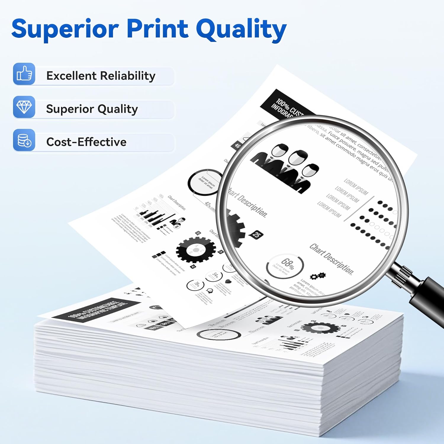 TN760 Toner Cartridges Black 2-Pack Compatible for Brother TN760 TN730 TN-760 TN-730 Toner Cartridges High Yield Compatible for Brother HL-L2350DW L2395DW L2370DW MFC-L2750DW MFC-L2710DW DCP-L2550DW