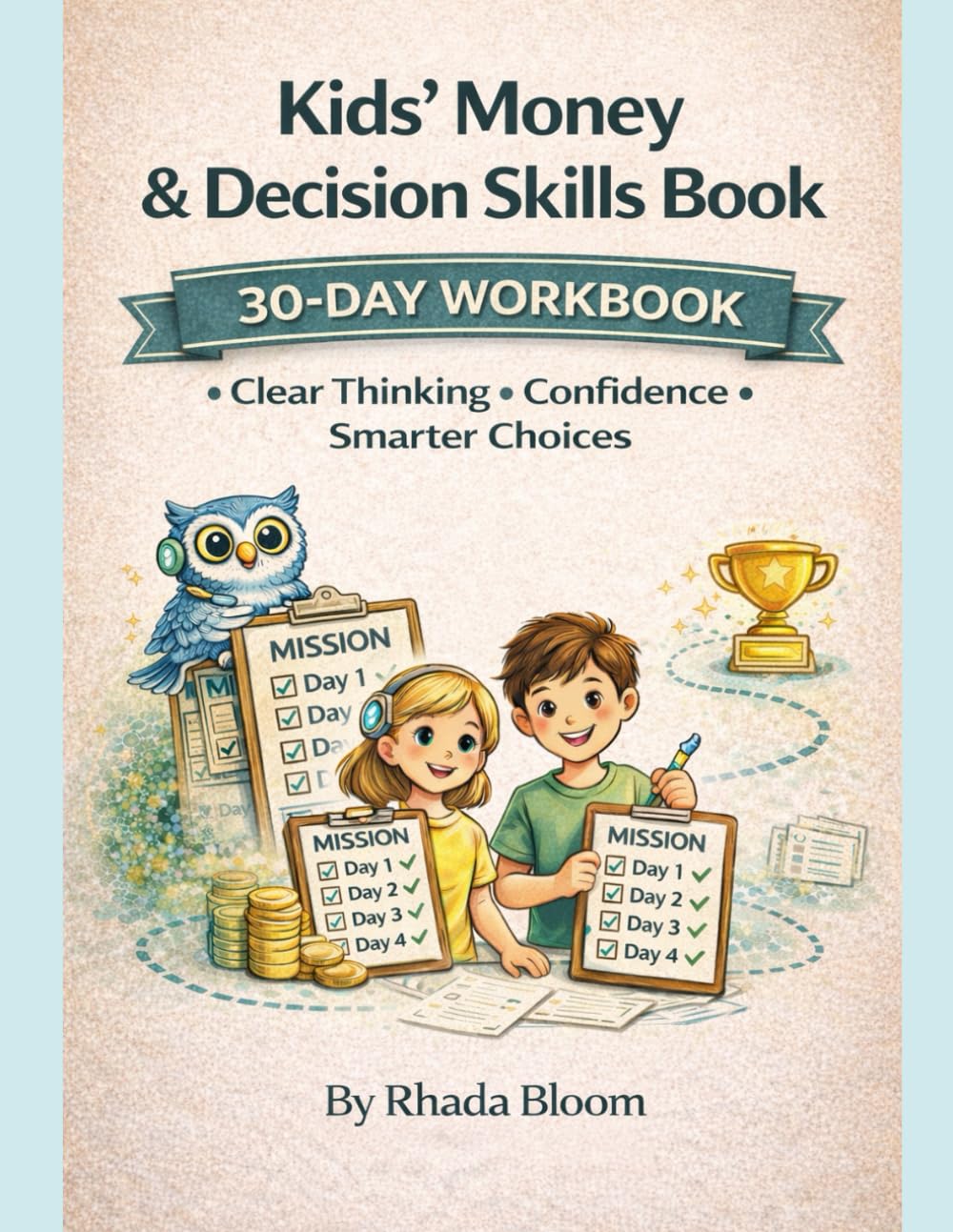 Kids’ Money & Decision Skills Book: 30 Days to Clear Thinking, Confidence, and Smarter Choices