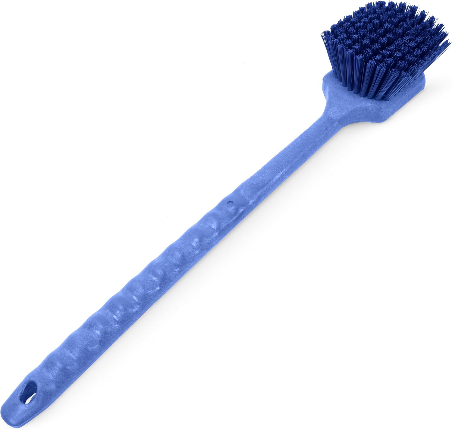 SPARTA 40501EC14 Plastic Large Scrub Brush, Kitchen Brush, Utility Brush With Long Handle For Cleaning, 20 Inches, Blue