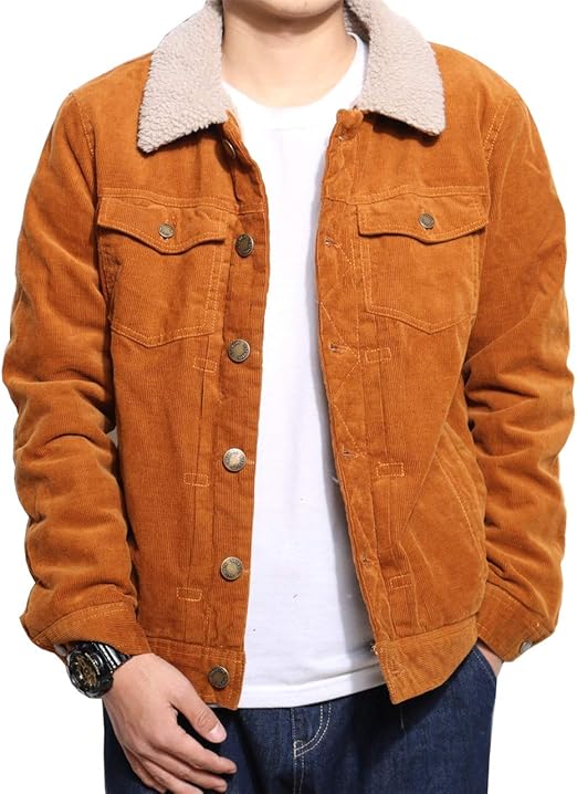 メンズ ボアジャケット コート 裏ボア デニム ランチコート コーデュロイ ブルゾン 裏起毛 中綿入り 秋冬 ボタン付き コート ジャケット 通販 メンズ ボアジャケット コート 裏ボア デニム ランチコート コーデュロイ ブルゾン 裏起毛 中綿入り 秋冬 ボタン付き コート ジャケット 通販