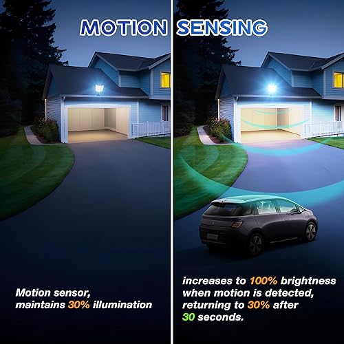 Miniatura 3 de Luces solares de 8000 W para exteriores, luz solar de calle de 7000 K al aire libre, luces de inundación de seguridad IP66 impermeables del