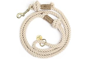 Handmade Rope Dog Leash: A Must-Have Accessory for Your Boho Dog