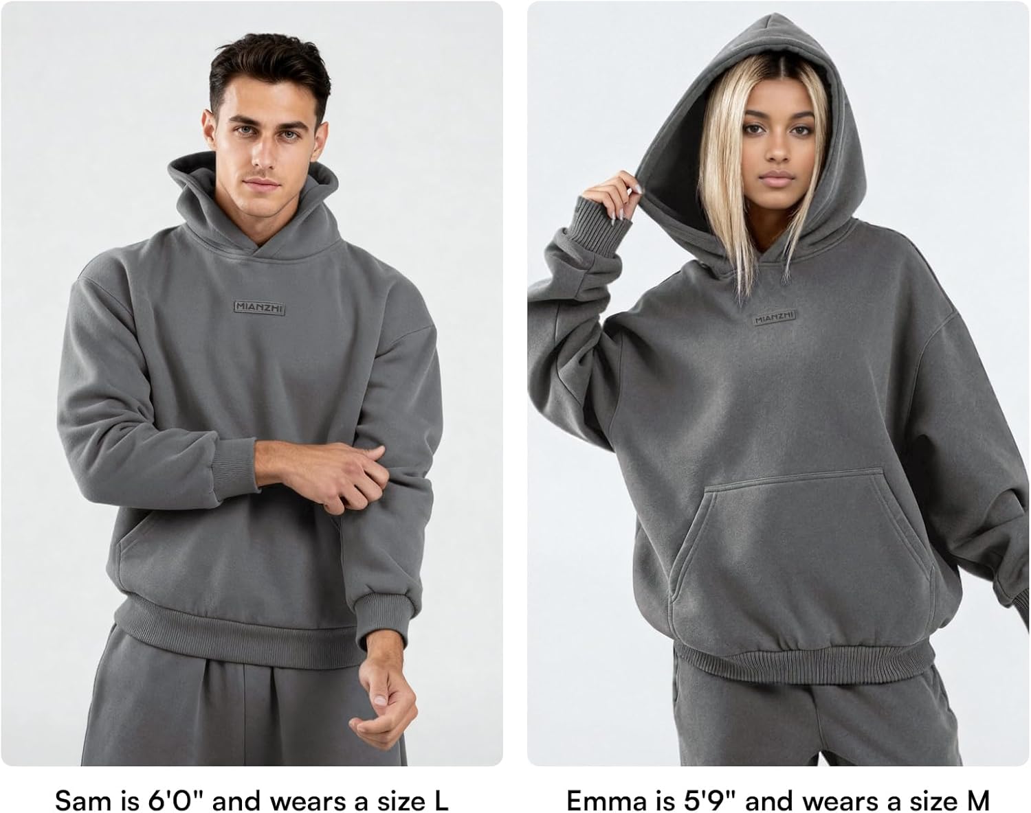 Womens Oversized Hoodies Sweatshirts Fall Fashion 2025 Pullover Sweaters Winter Clothes - Image 9