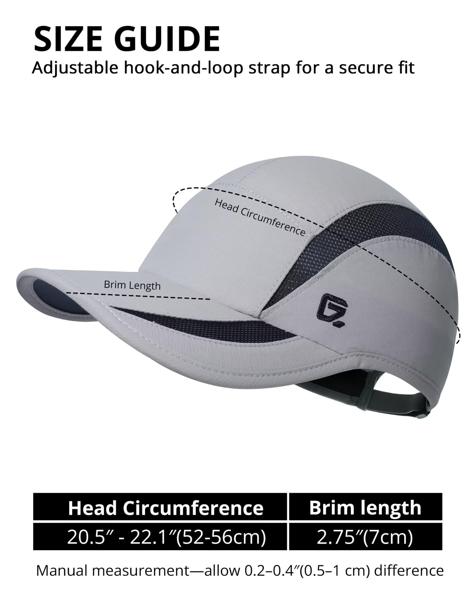 GADIEMKENSD Gorra Deportiva Infantil UPF 50+ Malla Transpirable Secado rápido Verano
