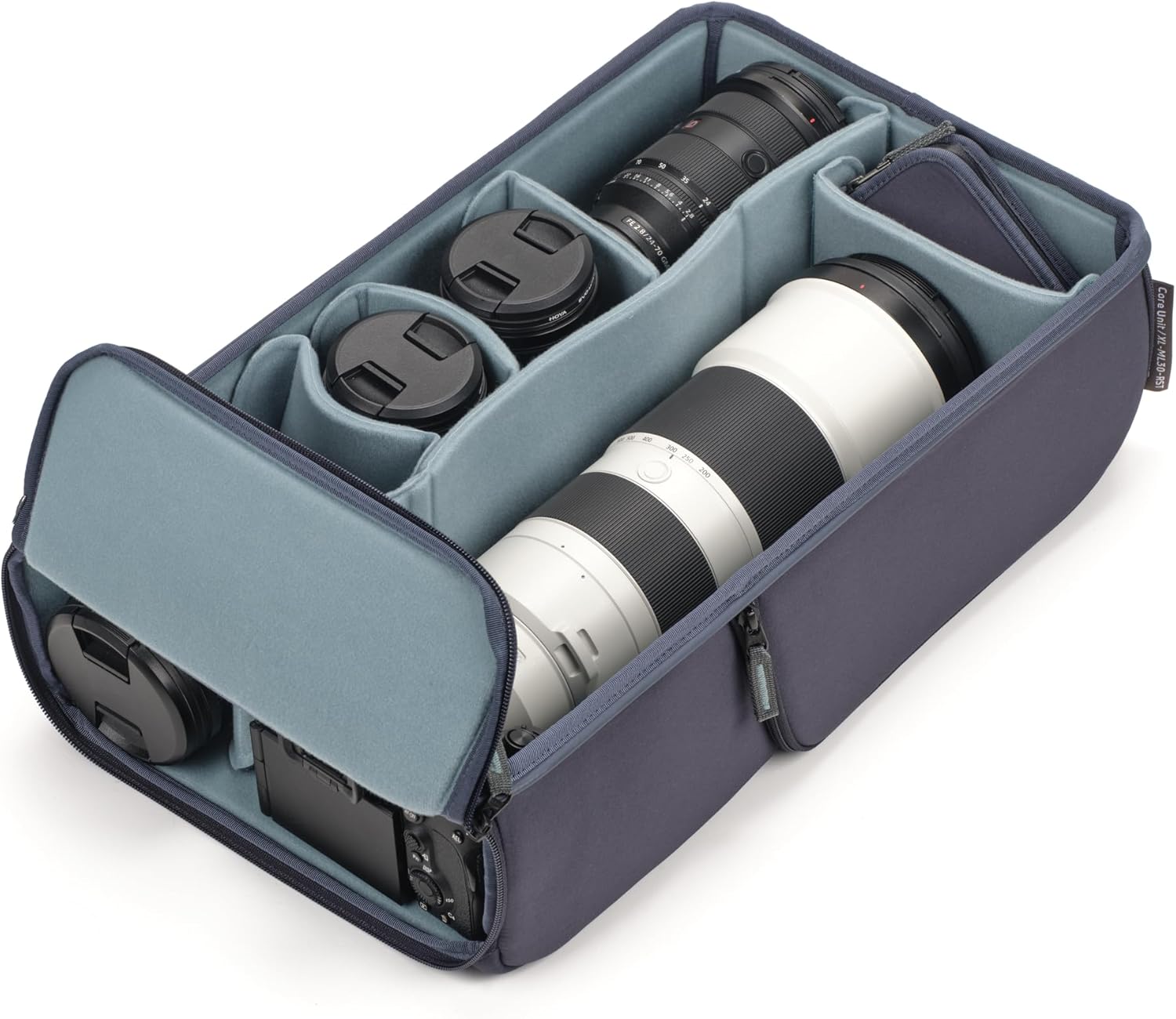 Shimoda Core Unit Mirrorless XL30 RST Modular Camera Insert With Rear, Side And Top Access for Action X30 Backpacks, Supports Long Super Telephoto Lenses up to 180-600mm/200-600mm.