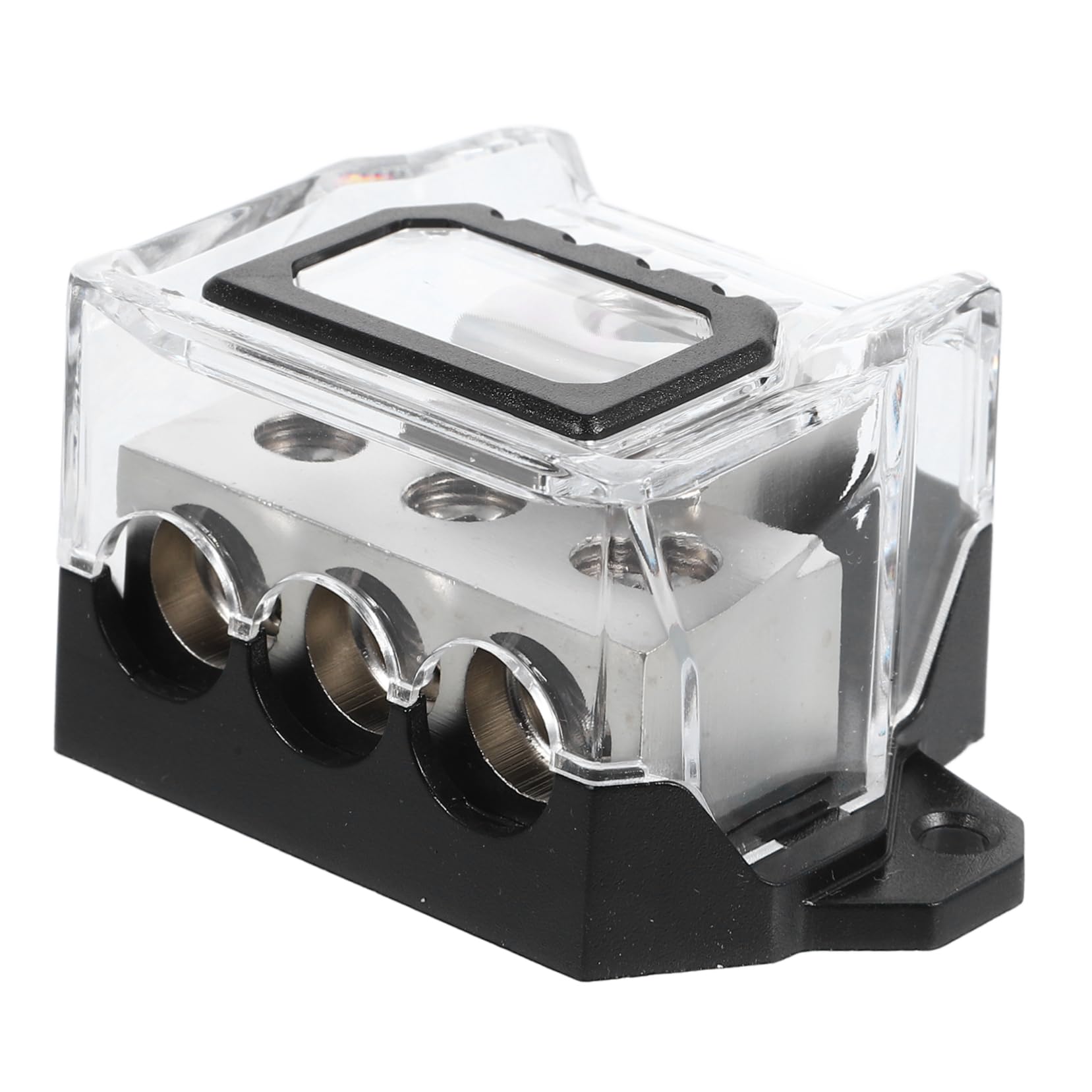 Gatuida 4pezzi Portafusibili Per Auto Audio Blocco Distribuzione Fusibili Vie Per Amplificatore Facile Installazione Materiali Resistenti e Affidabili Compatibile Con Diversi Sistemi Audio