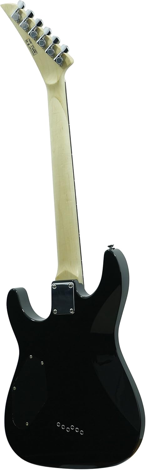 ڪنڊ وارو اڳيون view of the IVY ISJ-100 BK Strat Electric Guitar