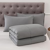 Vista 4 de Shatex - Edredón de plumón alternativo para todas las estaciones, acolchado y ligero