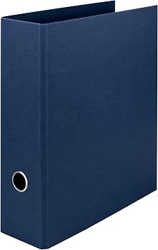 Rossler Soho 1317452900 Lever Arch File Spine A4 85mm, Navy Blue