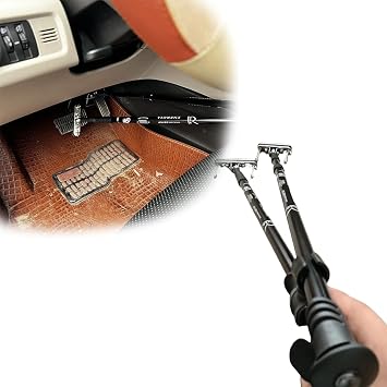 Car Hand Controls Device for Disabled Drivers, Portable Handicap Driving Hand Controlled Drive Assist for Injured, Handicap, Cars Driving Aids