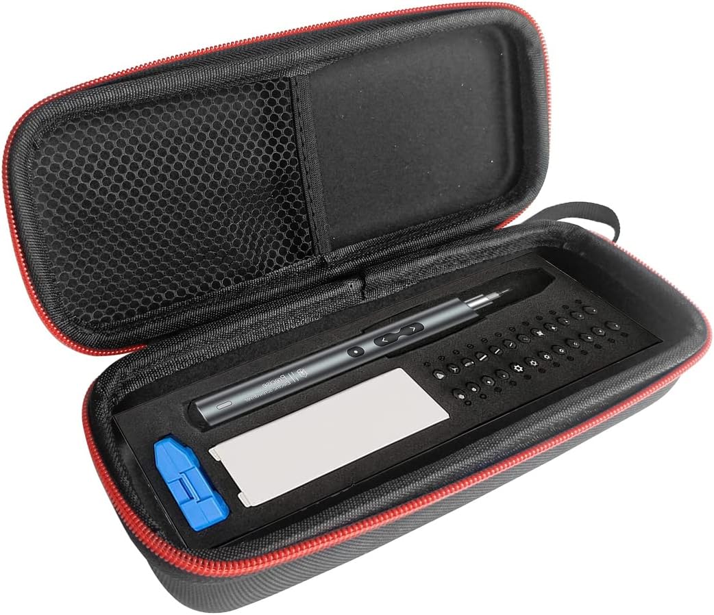 Hard Case Compatible for AMIR Electric Screwdriver 28 IN 1 Cordless Mini Power Precision Screwdriver Set
