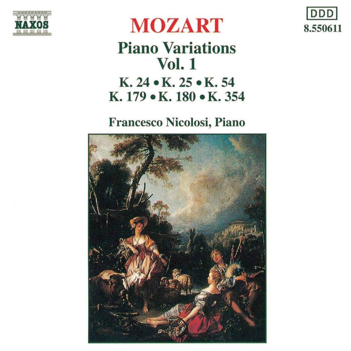 MOZART: Piano Variations, Vol. 1