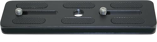 Desmond Placa de lente QR de liberación rápida Arca Swiss de 5.5 pulgadas, 5.512 in, compatible con PC-140 DPC140