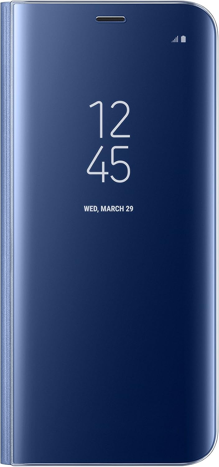 Samsung Galaxy S8 S-View Flip Cover with Kickstand, Blue - EF-ZG950CLEGUS