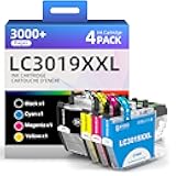 Skydo LC3019XXL Ink Cartridges Replacement for LC3019 XXL LC 3019-XXL LC3019 Work with MFC-J5330DW MFC-J6530DW MFC-J6730DW MFC-J6930DW Printers (Black, Cyan, Magenta, Yellow, 4 Pack)