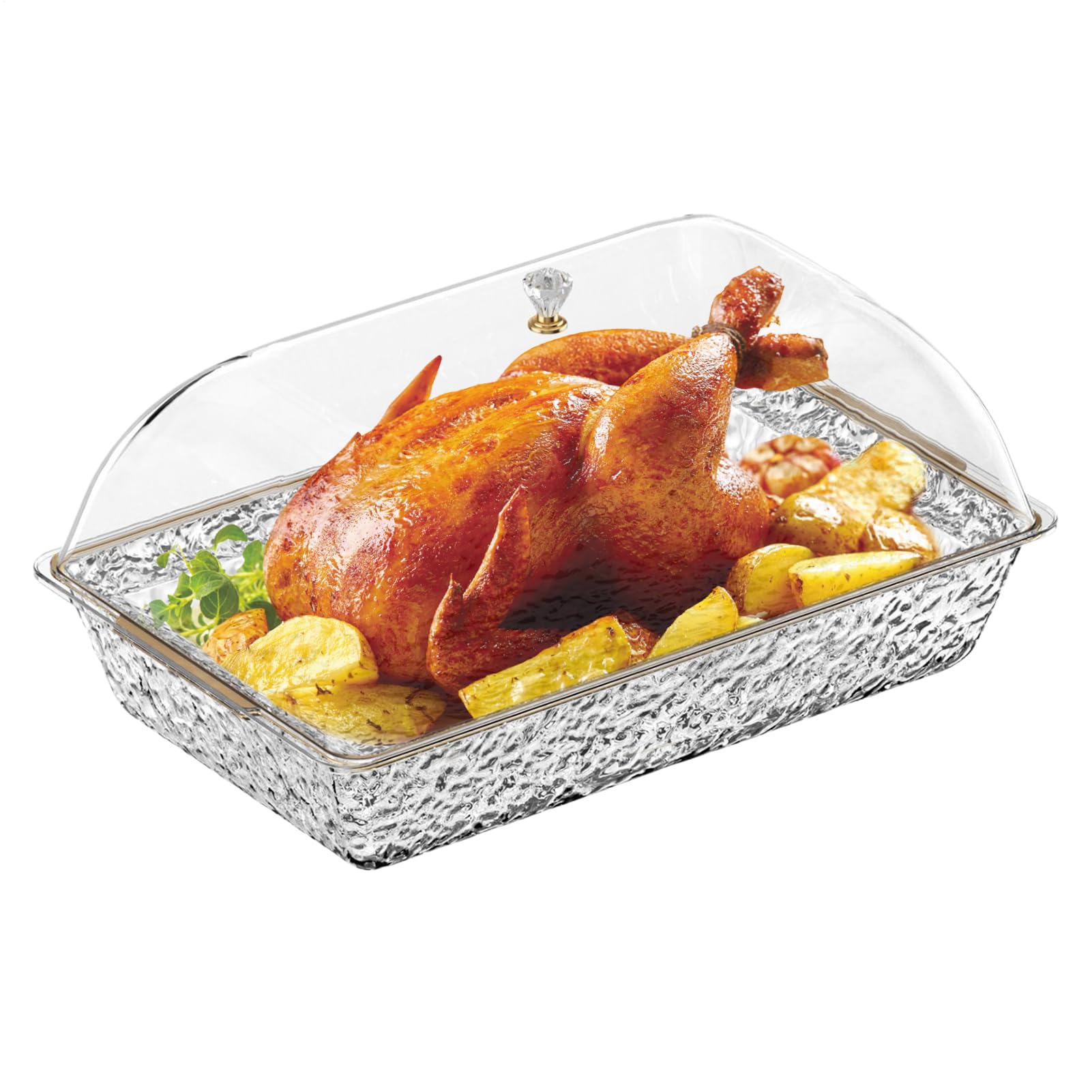 Vassoi Portavivande Per Feste Vassoio Buffet Con Coperchio A Scomparti Per | Vassoi da Buffet Forniture Buffet Ristorante Preparazione Cibo Riunioni Familiari Frigorifero
