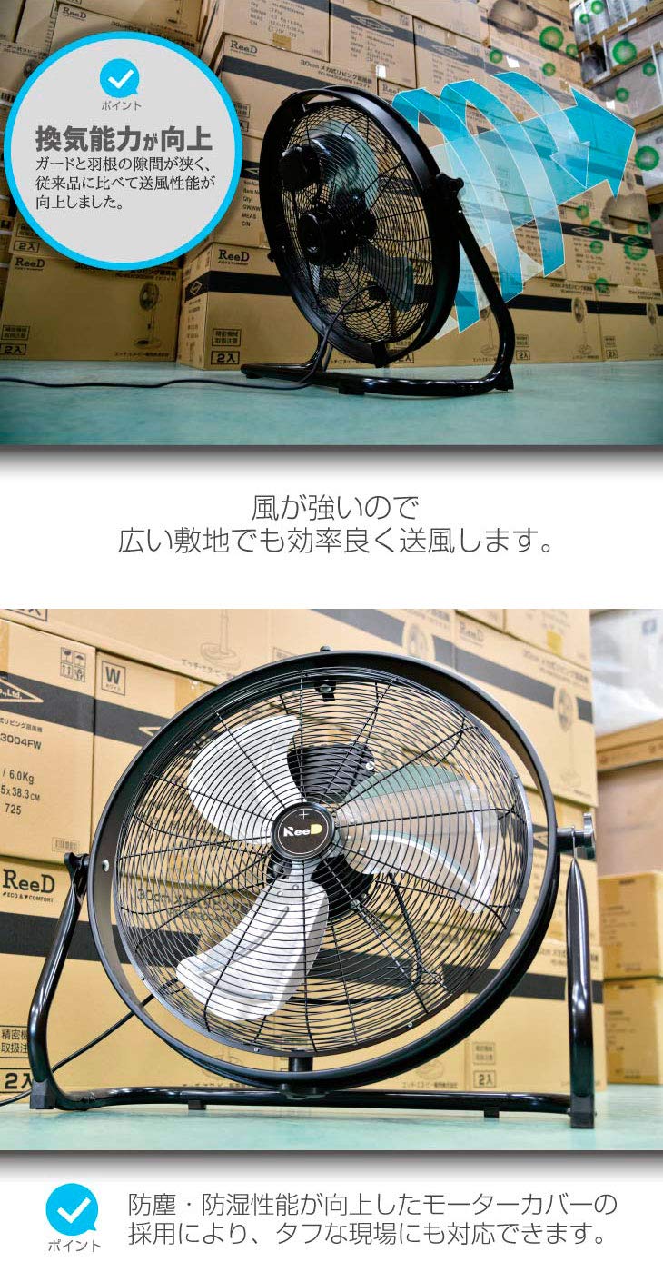 業務用扇風機 4枚羽根 青 618HtCp7EgL._AC_UF894,