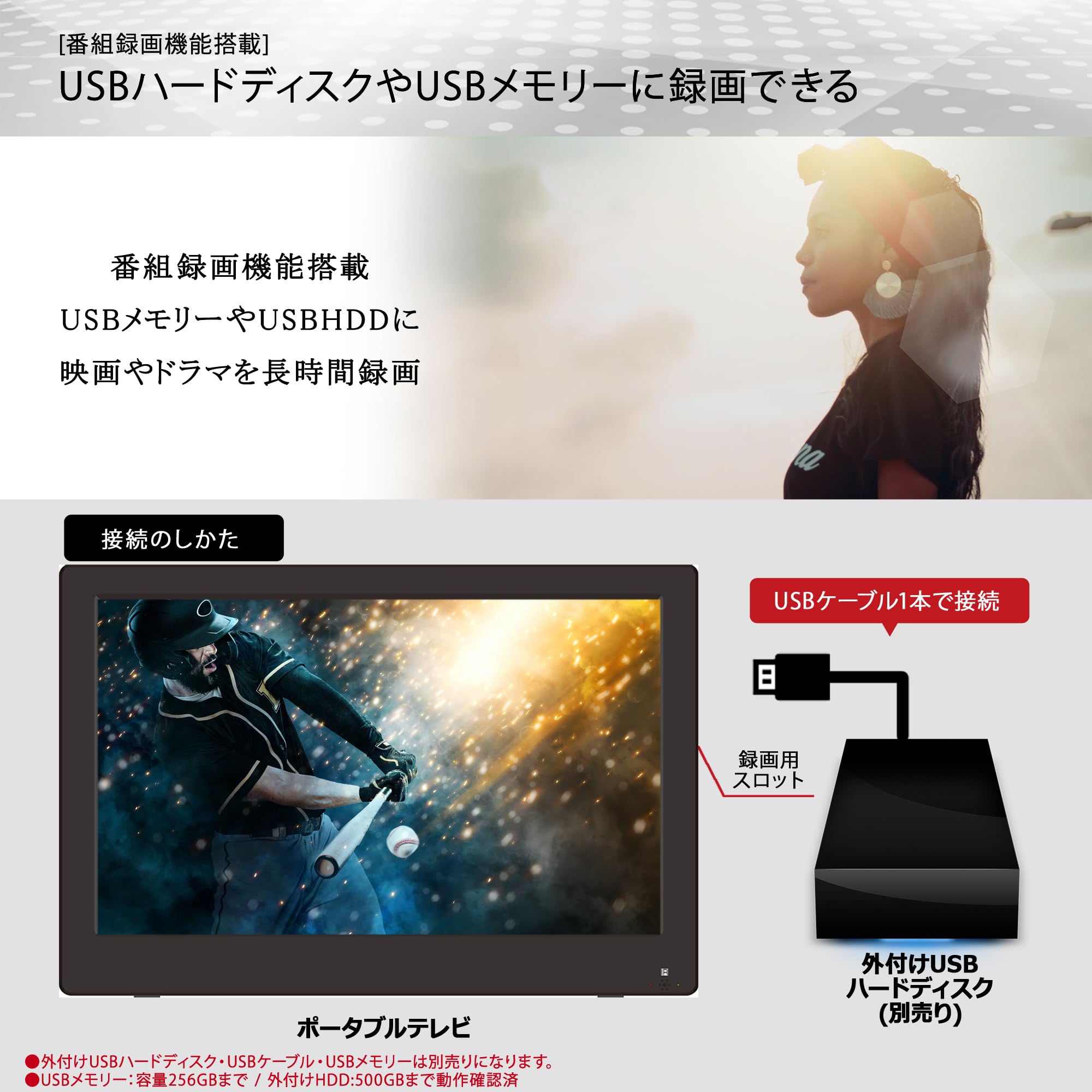 Amazon | [東京Deco] 9V型 液晶テレビ [Type-C対応] フルセグ搭載 HDMI