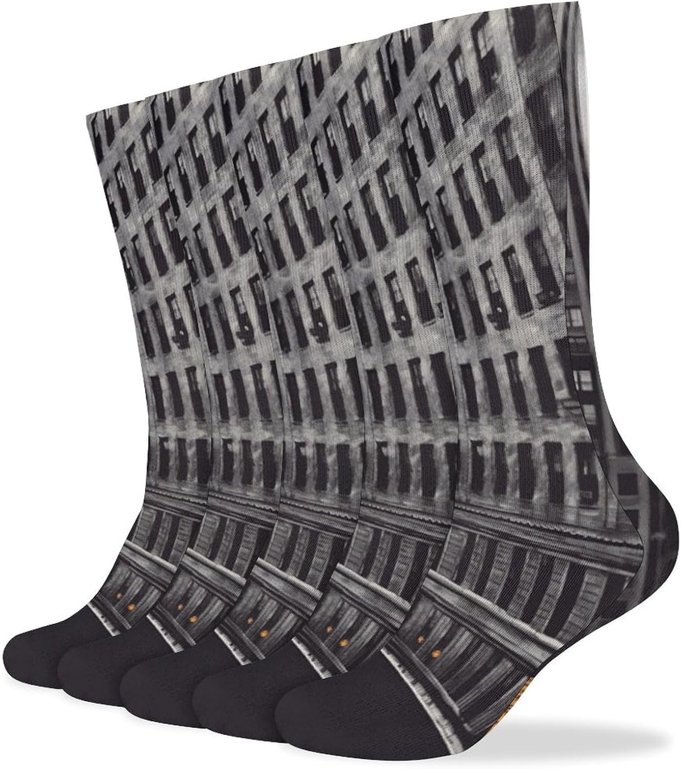Love from New York Knee High Socks Cozy Knee High Socks Soft Mid-Length Sock for All Seasons Daily Wear Adult