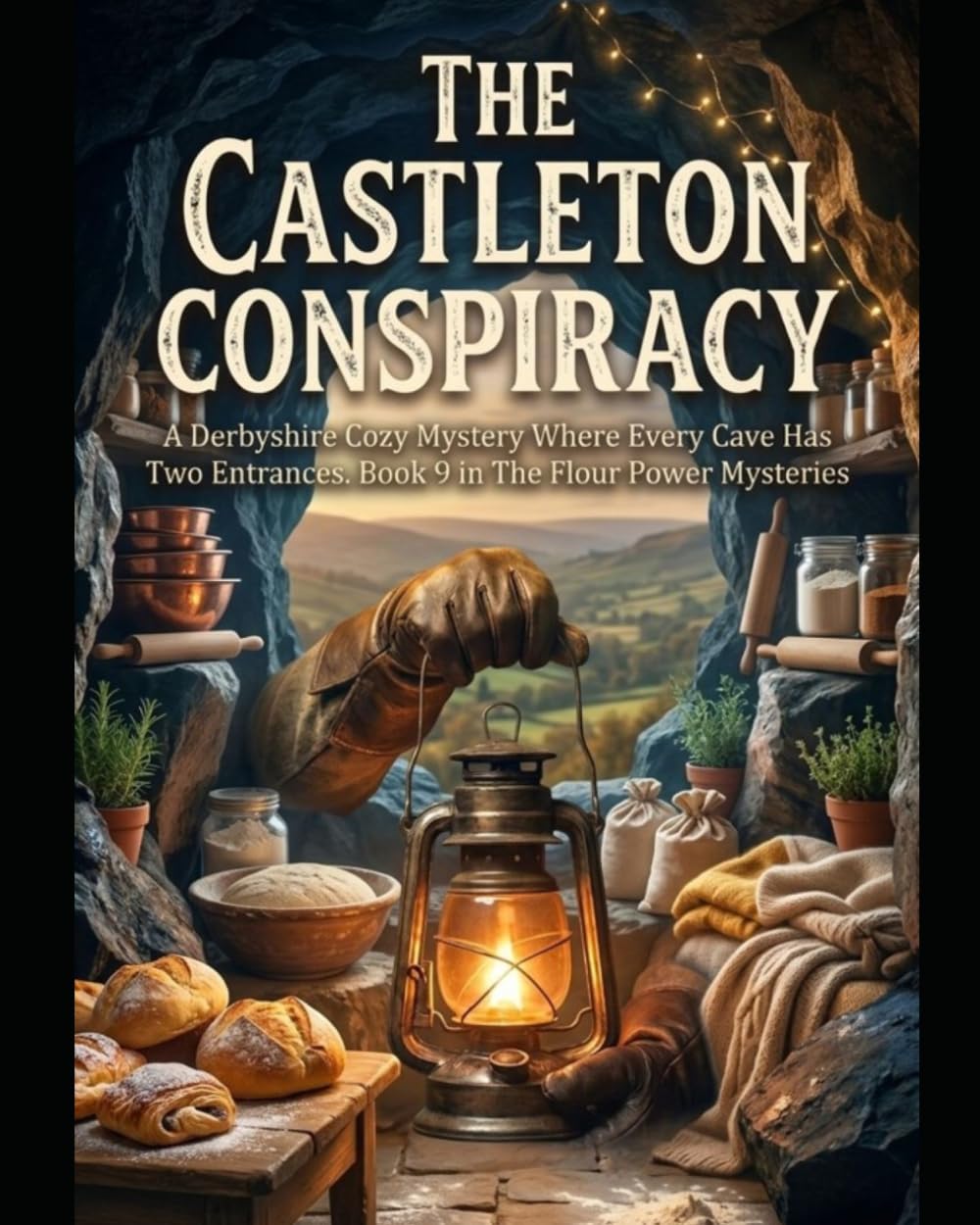 The Castleton Conspiracy: The Flour Power Mysteries Book 9 — A British Culinary Cozy Mystery Thriller with Murder, Hidden Caves, Village Secrets, and ... Power Series a Cozy Culinary in Derbyshire)