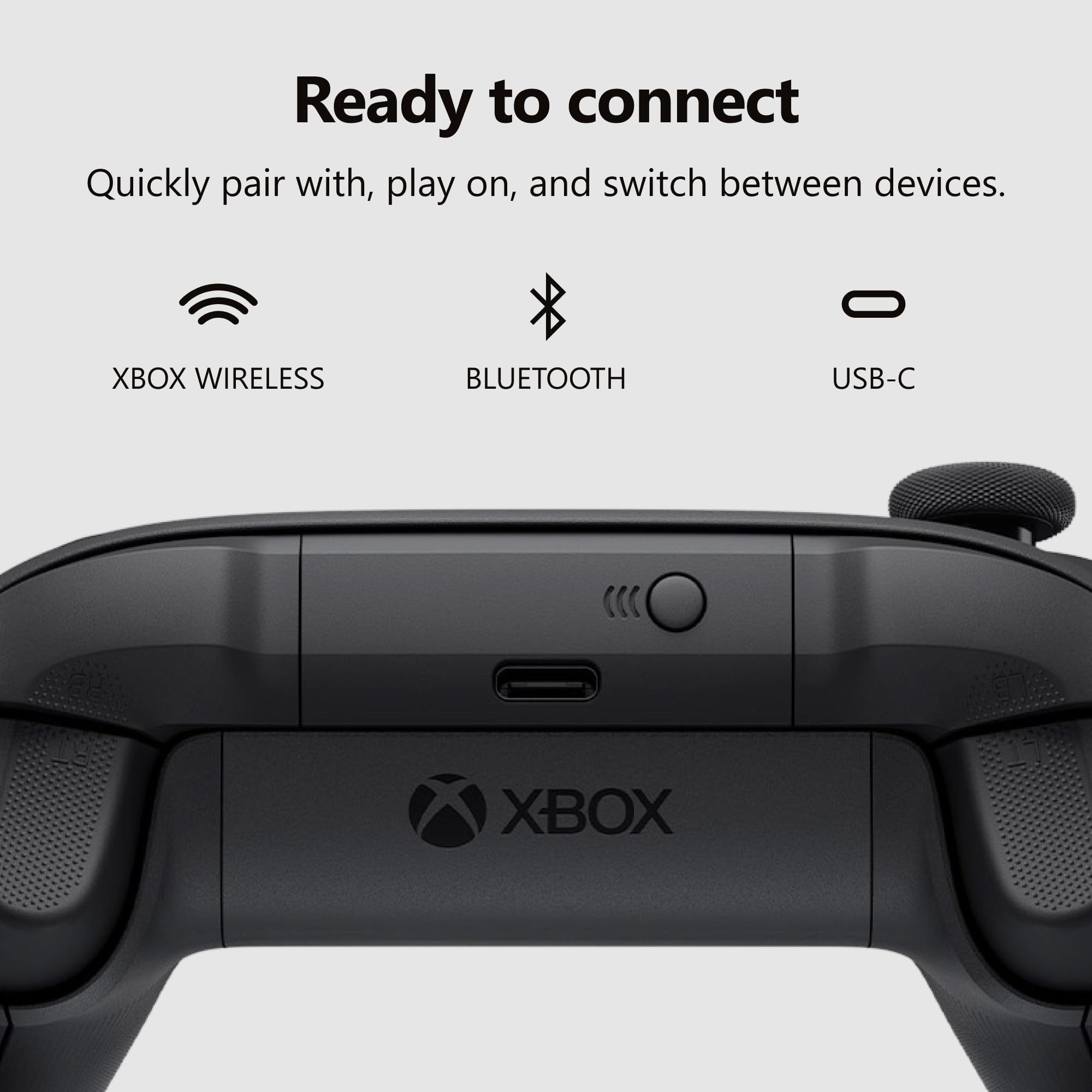 XBOX Wireless Controller - Carbon Black -5 XBOX Wireless Controller - Carbon Black -5