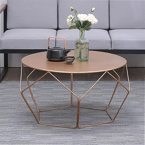 Miniatura 2 de Couch Side Tables Light Luxury Style Wrought Iron Small Coffee Table Nordic Small Apartment Home Living Room Small Table Modern Minimalist Creative