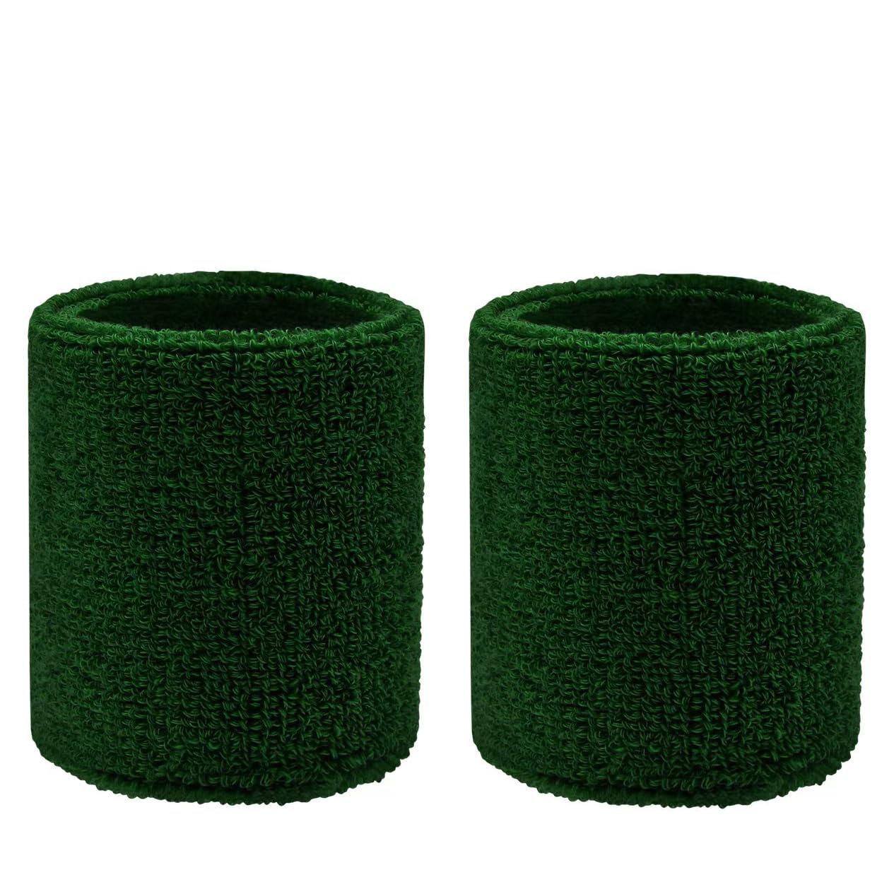 Sweatbands Sports Wristbands for Kids and Women - 3 inch Elastic Athletic Wrist Bands for Tennis, Basketball, Running, Working Out