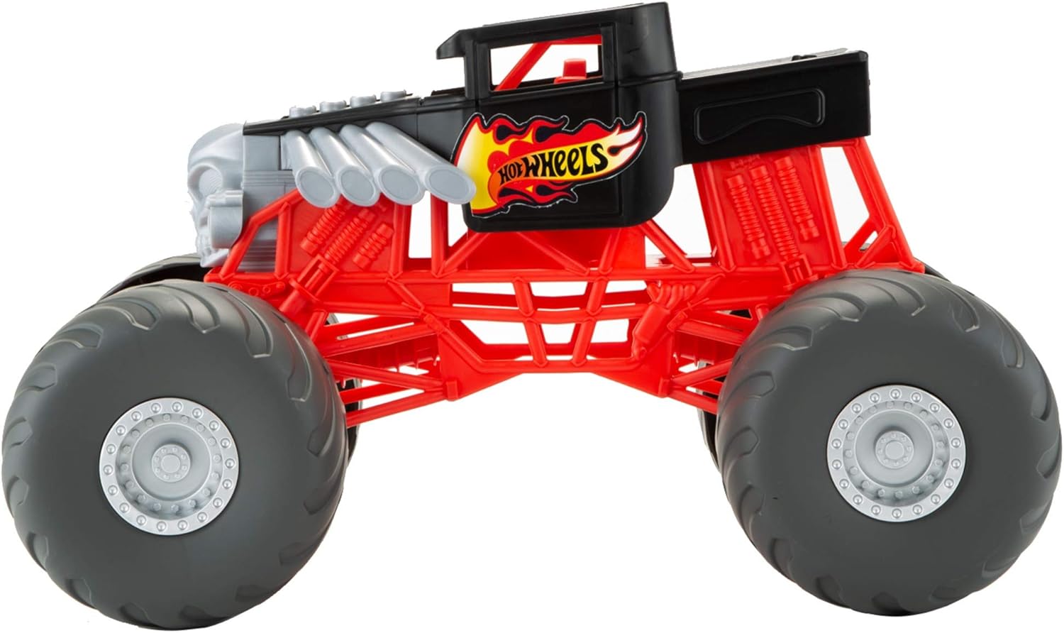 ​Ginormous Hot Wheels Boneshaker Monster Truck in 1:10 Scale [Amazon Exclusive]
