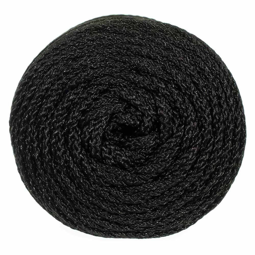 2mm Bonnie Crafting Cord - for Macramé, Knitting, and Weaving Crafts - 100 Yard Spools (Black)
