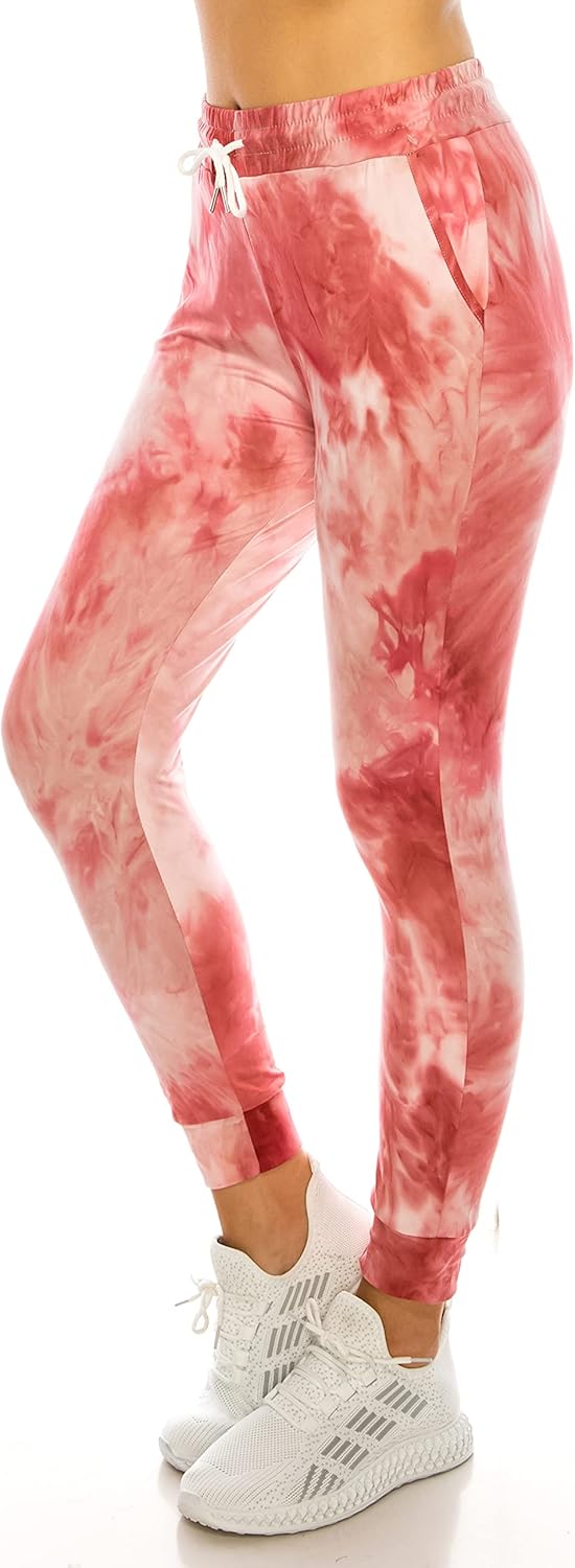 LA12ST Jogger Pants for Women Womens Sweatpants Drawstring Pockets Soft Workout Yoga Lightweight Lounge Pants - Image 3