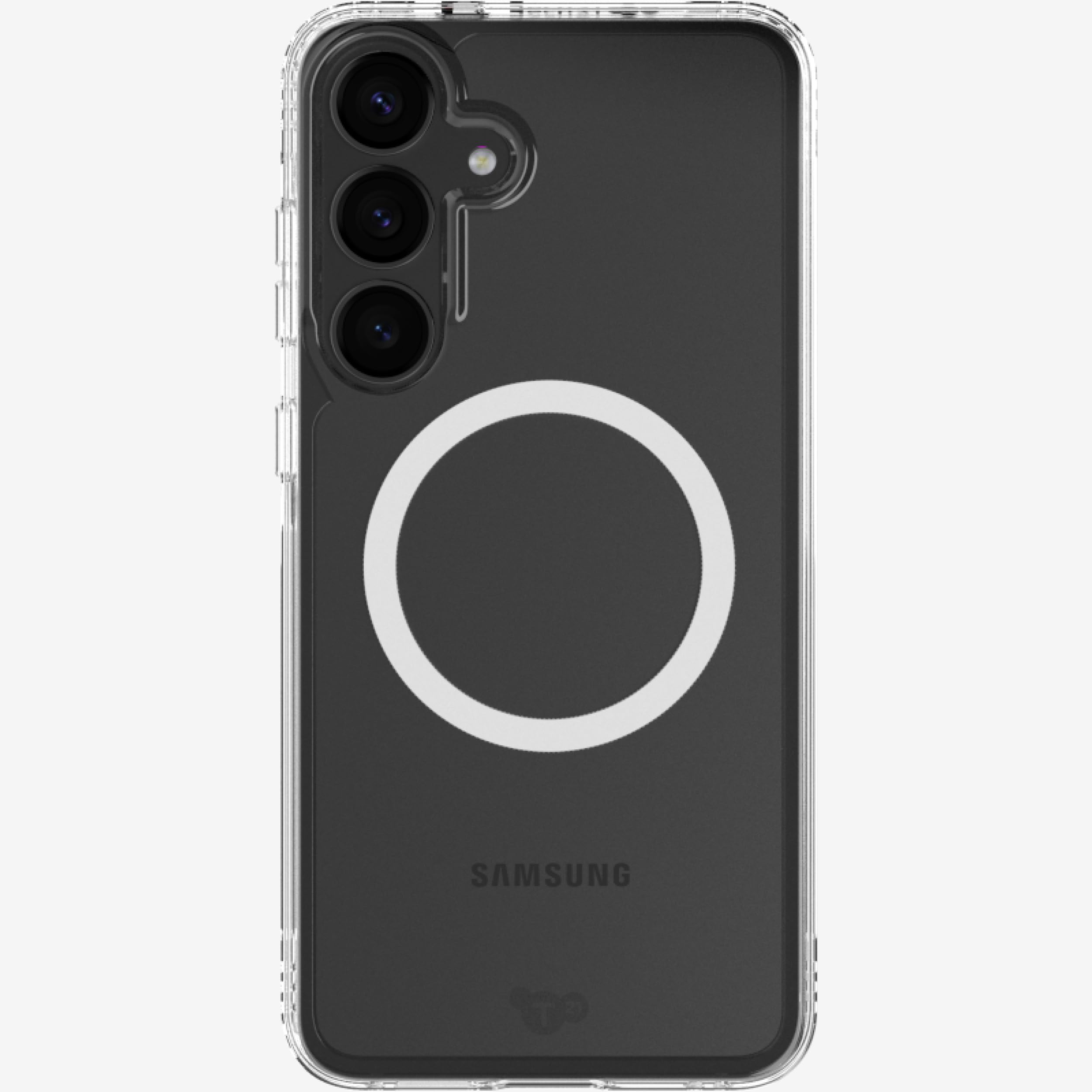 Amazon.com: Tech21 EvoClear case for Samsung Galaxy S25 - with