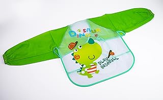 La Frutta PVC Baby Bib with sleeves-6