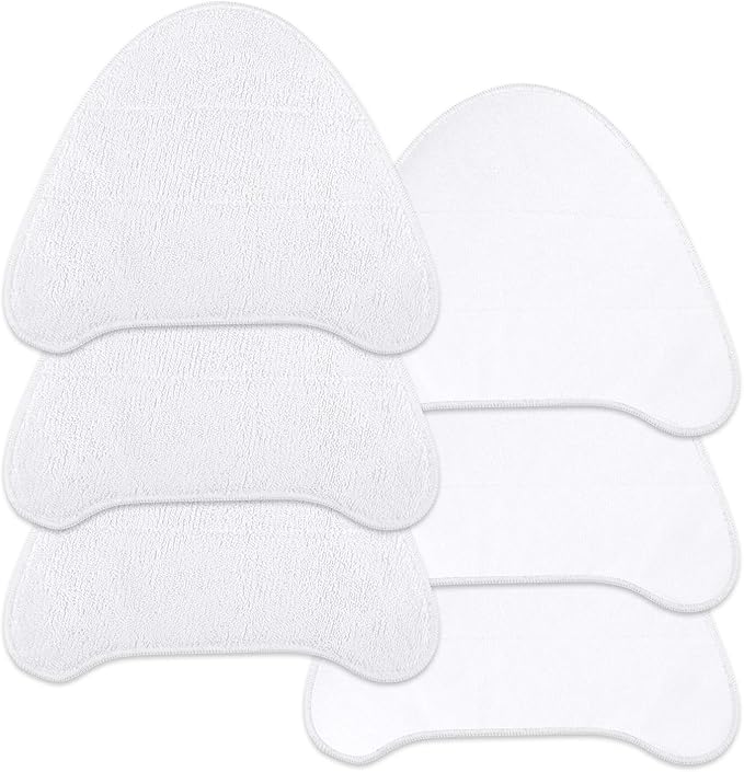 KEEPOW 6 Pack Replacement Triangle Pads for Vax Steam Cleaner Mops S86