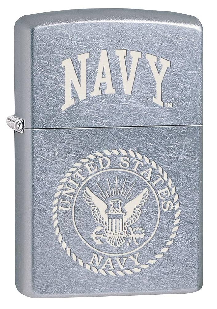 Amazon.com: Zippo Lighter: Engraved U.S. Navy Logo - Street