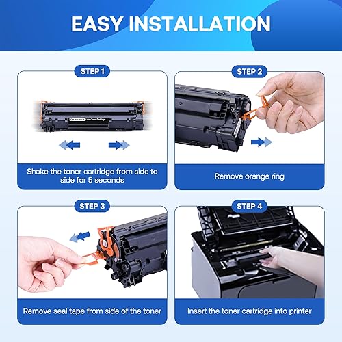 Miniatura 4 de Cartucho de tóner compatible de repuesto para Canon 128 CRG128, funciona con impresora Faxphone L190 L100 ImageCLASS D550 D530 MF4410 MF4412 MF4420
