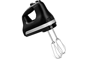 Matte Black KitchenAid Hand Mixer