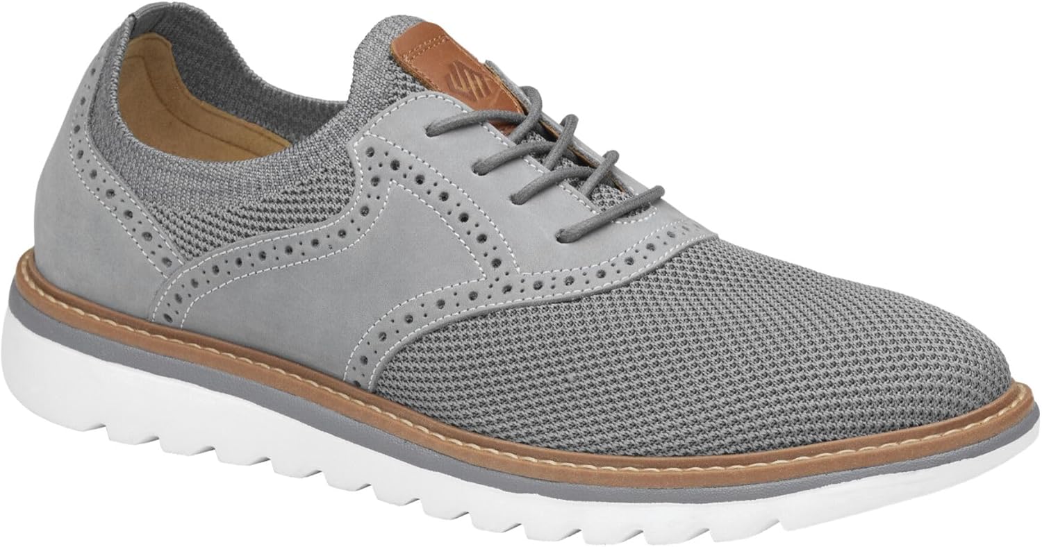 Johnston & Murphy Men’s Braydon Knit Saddle Shoe