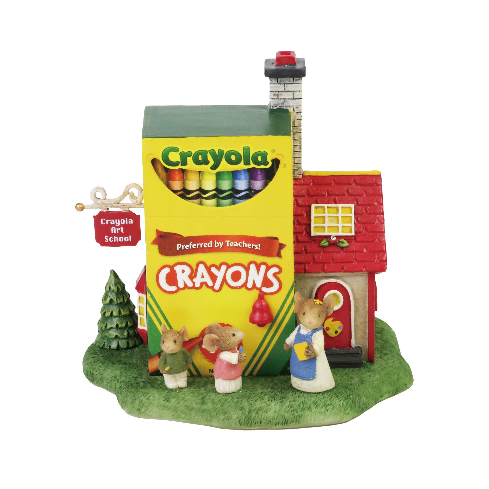 Figurine Enesco en résine de pierre multicolore de 11,7 cm pour collection