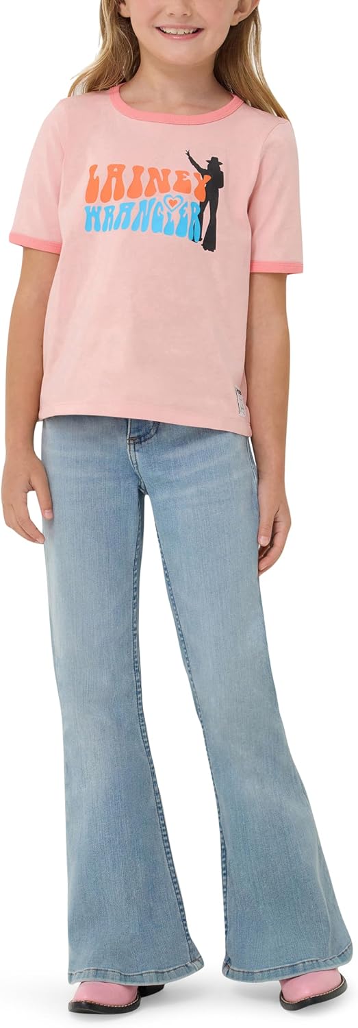 Wrangler Girl's Lainey Wilson Bell Bottom Jeans