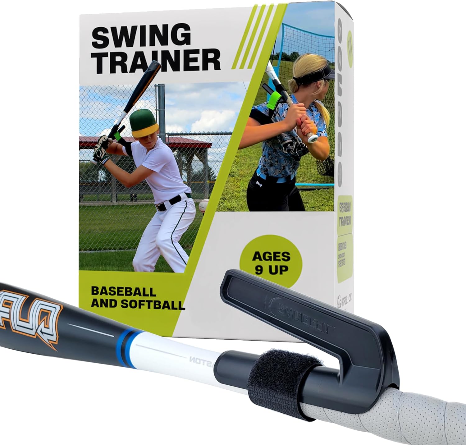 SWINGRAIL Baseball/Softball Swing Trainer Aid – Equipment for Batting and Hitting