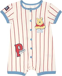 Disney Boys' Athletic One Piece Romper Newborn to Toddler