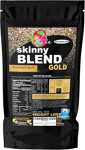 Miniatura 2 de Skinny Blend Gold! Batido de proteínas de mejor sabor para mujeres, delicioso batido, bajo en azúcar, bajo en carbohidratos, apoya el metabolismo y
