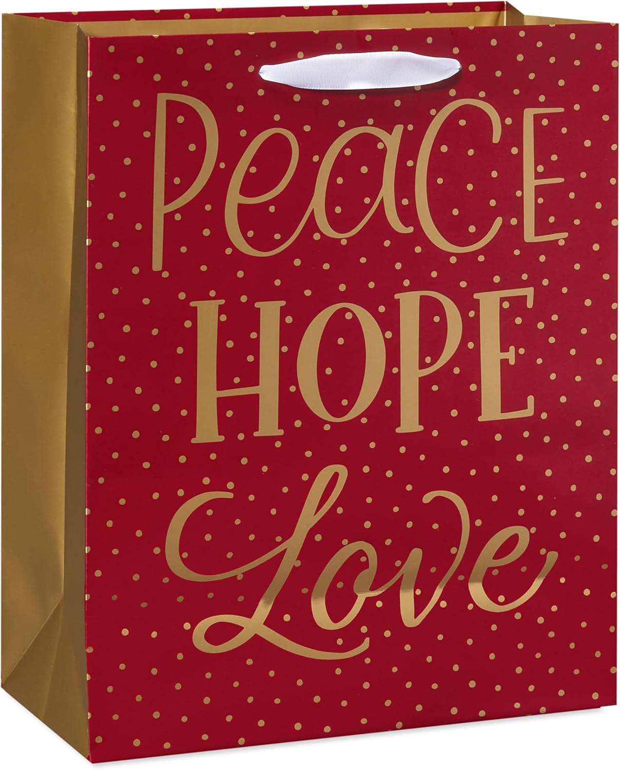 american greetings 13' large gift bags, greenery and lettering (4 bags) lg sap bag bundle grnryltg 4ct