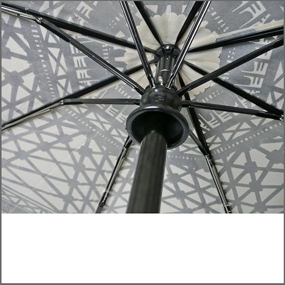 Guy de jean ギィドゥジャン　折り畳み傘　エッフェル塔　黒　新品未使用 残りわずか GUY DE JEAN ギ・ド・ジャン エッフェル塔 雨傘 折傘